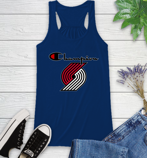 NBA Basketball Portland Trail Blazers Champion Shirt Racerback Tank 5