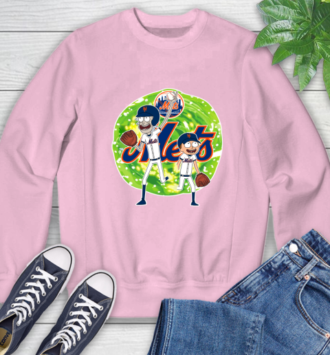 MLB New York Mets Rick And Morty Baseball Sports Sweatshirt 9