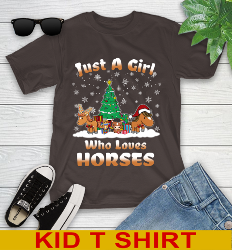 Christmas Just a girl who love horse 102