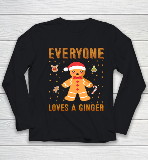 Everyone Loves A Ginger Funny Christmas Youth Long Sleeve