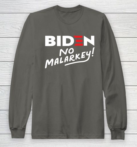 Biden No Malarkey Long Sleeve T-Shirt 5