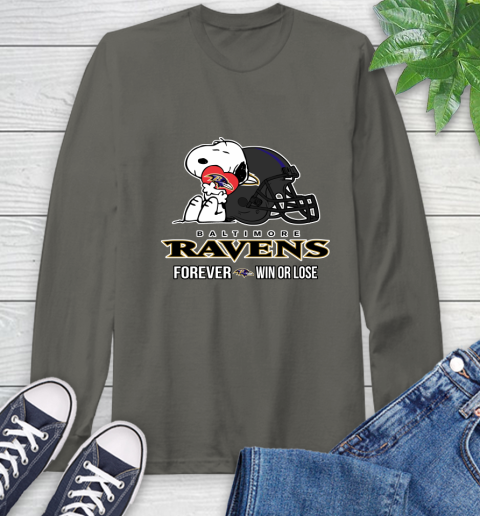 NFL The Peanuts Movie Snoopy Forever Win Or Lose Football Baltimore Ravens 65