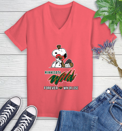 NHL The Peanuts Movie Snoopy Forever Win Or Lose Hockey Minnesota Wild 82