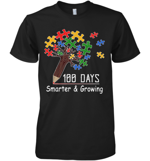 100 Days Smarter Premium Men's T-Shirt