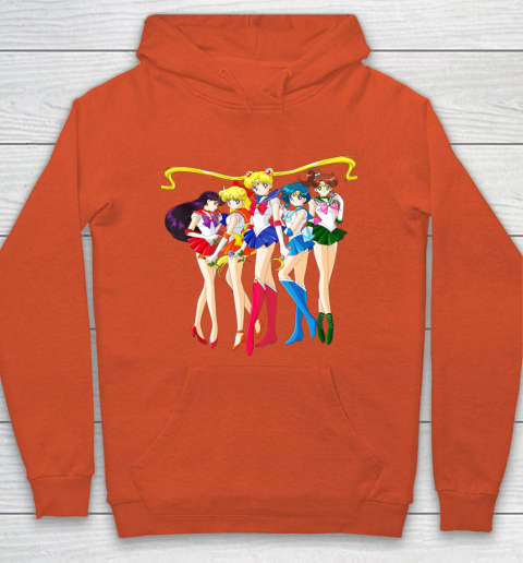 Sailor Moon Hoodie Tee For Sports