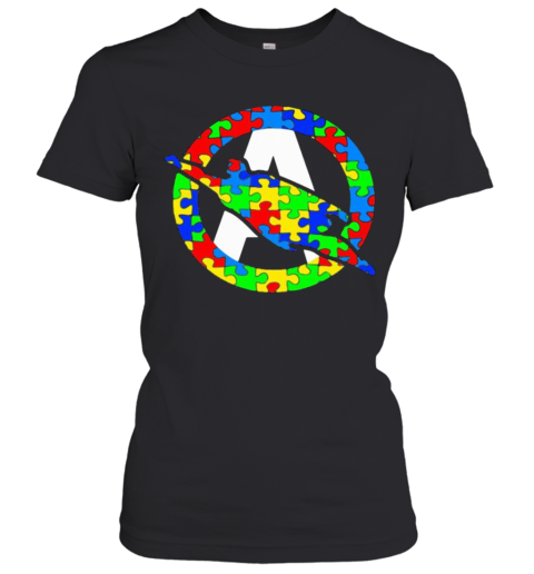 Super Autism Hero Insert Colors Women's T-Shirt
