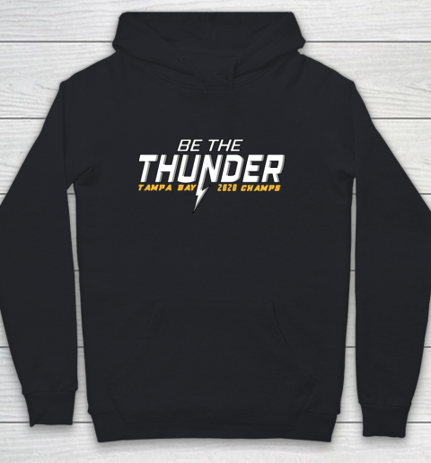 Tampa Bay Lightning Hockey 2020 Champions Be The Thunder Youth Hoodie