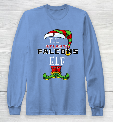 Atlanta Falcons Christmas ELF Funny NFL Long Sleeve T-Shirt 9 Atlanta Falcons Christmas ELF Funny NFL Long Sleeve T-Shirt - Image 9
