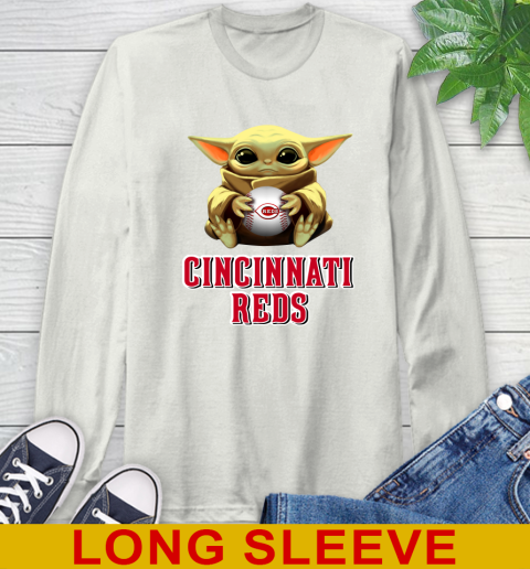 MLB Baseball Cincinnati Reds Star Wars Baby Yoda Shirt 69