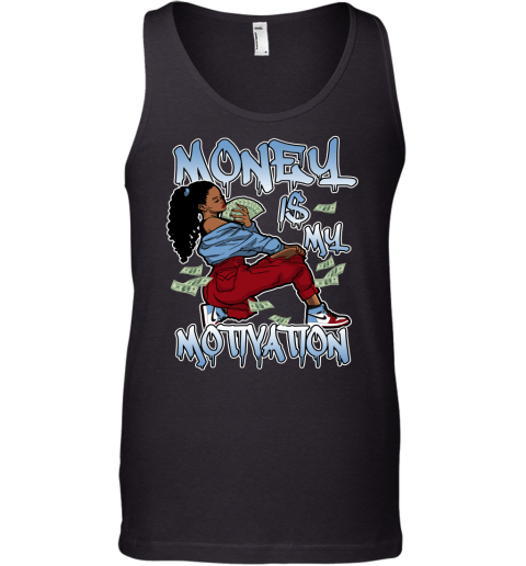 Jordan 1 Fearless Matching Sneaker Tshirt For Woman For Girl Money Is My Motivation White Jordan Shirt