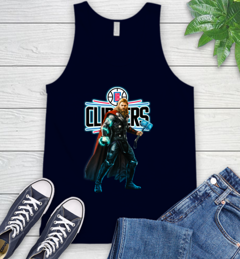 NBA Thor Avengers Endgame Basketball Los Angeles Clippers Tank Top 3