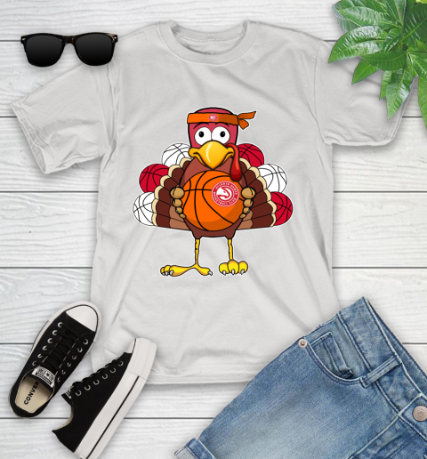 Atlanta Hawks Turkey thanksgiving day Youth T-Shirt