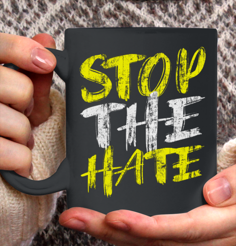 Stop Asian Hate AAPI Lives Matters Anti Asian Racism Ceramic Mug 11oz
