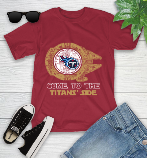 NFL Come To The Tennessee Titans Wars Football Sports Youth T-Shirt 14