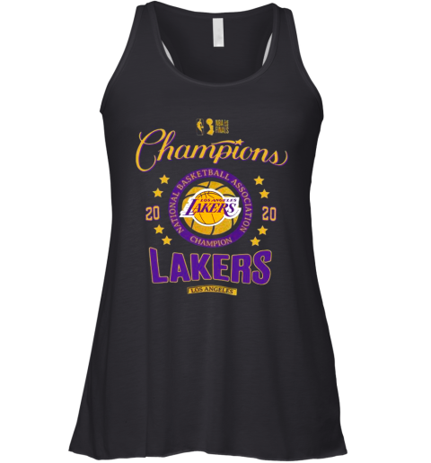 NBA Finals Champions National Basketball Association Los Angeles Lakers 2020 Racerback Tank