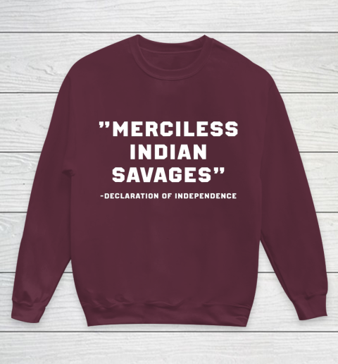 Merciless Indian Savages Youth Sweatshirt 4
