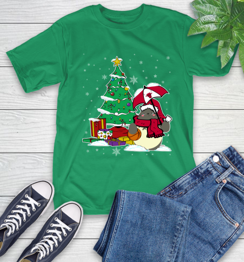 Chicago Bulls NBA Basketball Cute Tonari No Totoro Christmas Sports T-Shirt 7