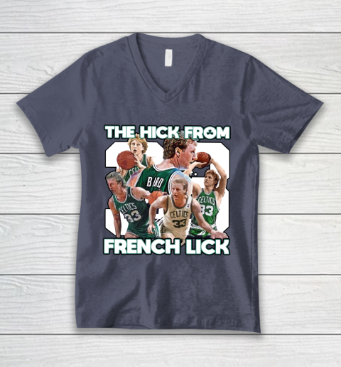 33 The Hick From French Lick V-Neck T-Shirt 7