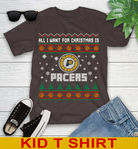NBA Basketball All I Want For Christmas Is Indiana Pacers 102