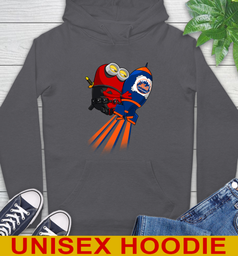 MLB Baseball New York Mets Deadpool Minion Marvel Shirt Hoodie 7