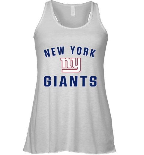 New York Giants NFL Line Gray Victory Racerback Tank