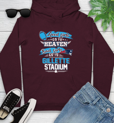 New England Patriots NFL Bad Girls Go To Gillette Stadium Shirt Youth Hoodie 7