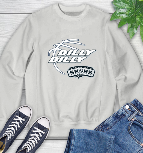NBA San Antonio Spurs Dilly Dilly Basketball Sports Sweatshirt 5