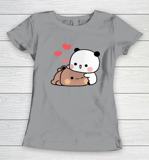 Panda Bear Hug Bubu Dudu Valentines Day's Women's T-Shirt 3