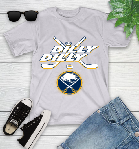 NHL Buffalo Sabres Dilly Dilly Hockey Sports Youth T-Shirt 4