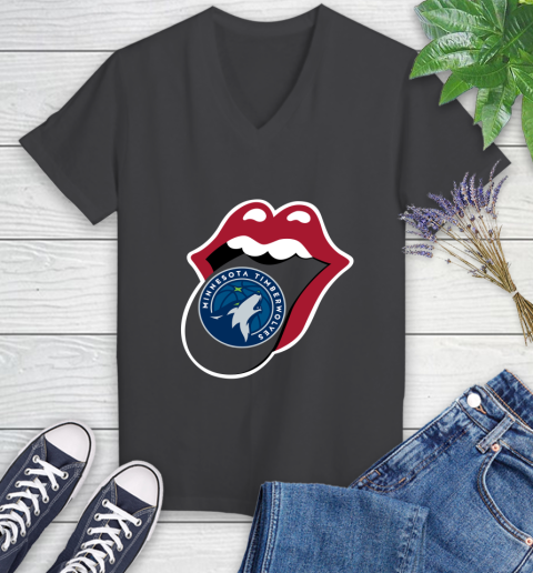 Minnesota Timberwolves NBA Basketball Lips I Root For My Team Adoring Fan 84