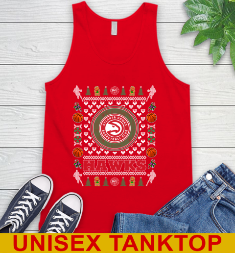 Atlanta Hawks Merry Christmas NBA Basketball Loyal Fan Tank Top 5
