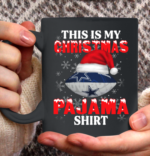 Dallas Cowboys This Is My Christmas Pajama Shirt NFL Ceramic Mug 11oz
