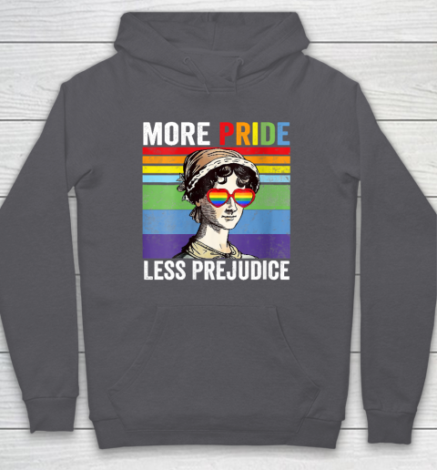 More Pride Less Prejudice Pride Month Funny Hoodie 5