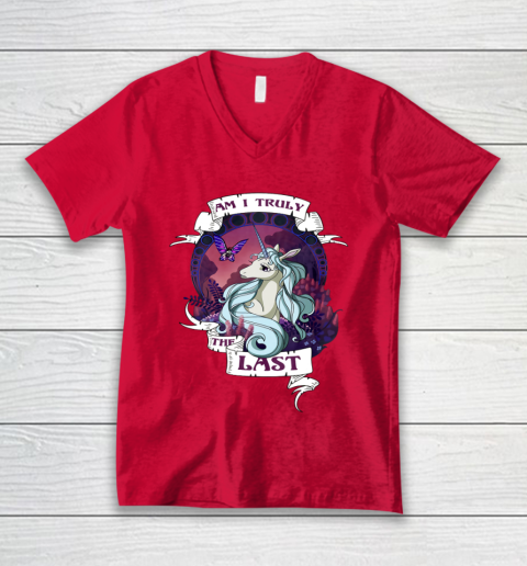 I am truly the last unicorn V-Neck T-Shirt 6