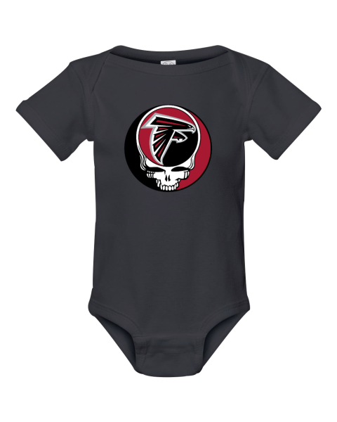 Atlanta Falcons x Grateful Dead Infant Baby Rib Bodysuit