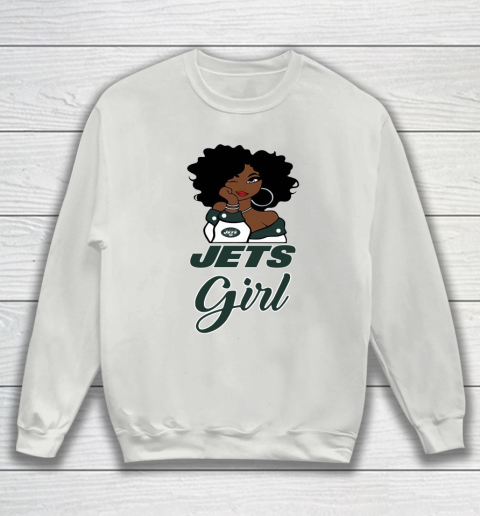 New York Jets Girl NFL Sweatshirt 5