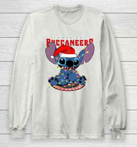 Tampa Bay Buccaneers NFL Football noel stitch Christmas Long Sleeve T-Shirt 9