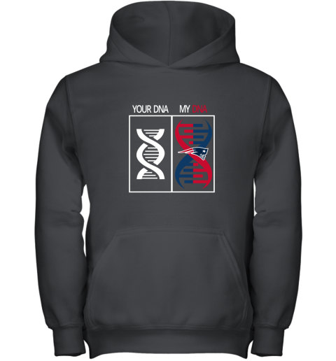My DNA Is The New England Patriots Football NFL Youth Hoodie