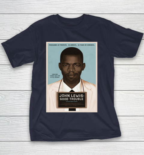 Good Trouble John Lewis Youth T-Shirt 3