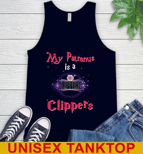 NBA Basketball Harry Potter My Patronus Is A LA Clippers Tank Top 2