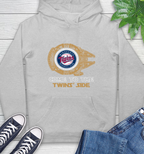 MLB Come To The Minnesota Twins Side Star Wars Baseball Sports Hoodie 6