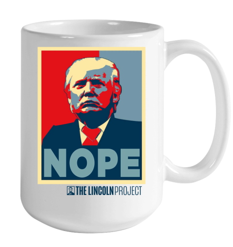 Lincoln Project Nope Color Changing Mug 15oz 2