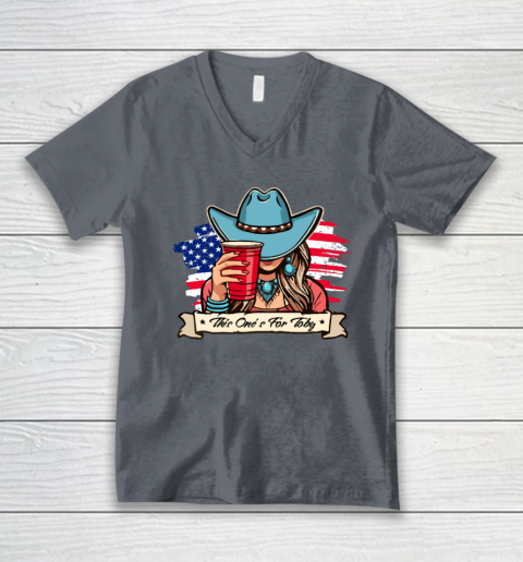 Toby Keith This One's For Toby V-Neck T-Shirt 3