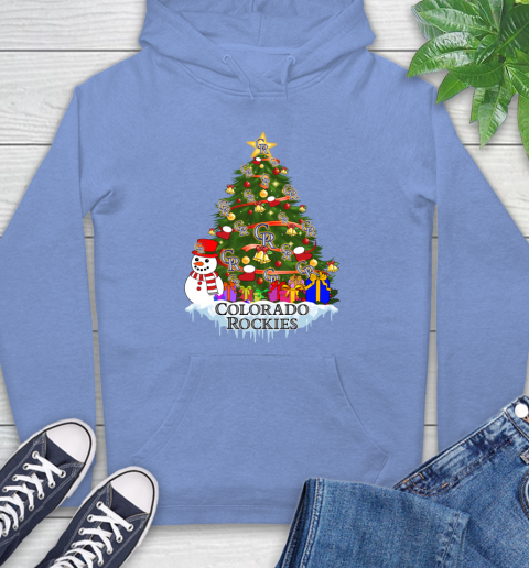 Colorado Rockies Merry Christmas MLB Baseball Sports Hoodie 11
