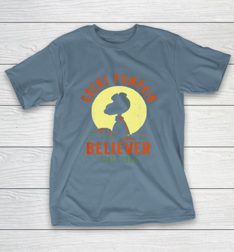 Peanuts Great Pumpkin believer since 1966 Halloween T-Shirt 6