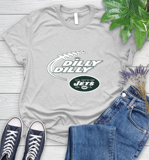 NFL New York Jets Dilly Dilly Football Sports Women's T-Shirt