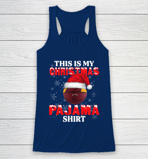 Miami Heat This Is My Christmas Pajama Shirt NBA Racerback Tank 6
