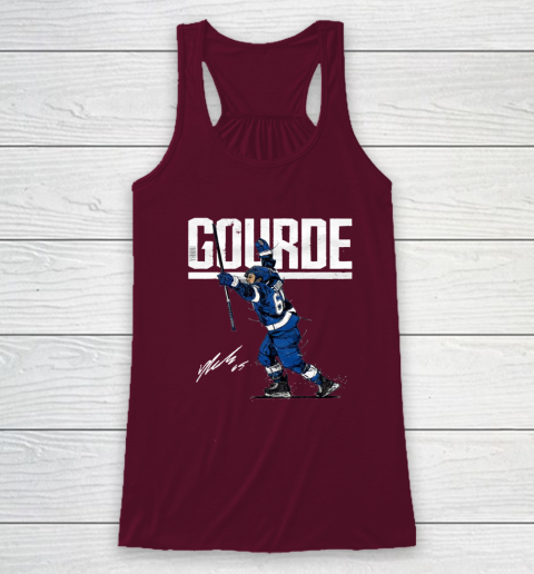 Yanni Gourde For Tampa Bay Lightning Fans Racerback Tank 2