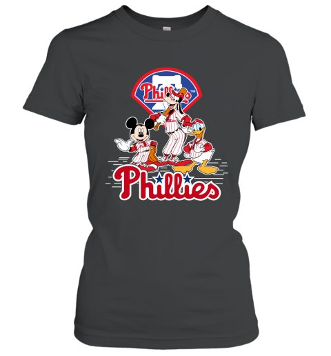 MLB Philadelphia Phillies Mickey Mouse Donald Duck Goofy Baseball T Shirt  Tank Top