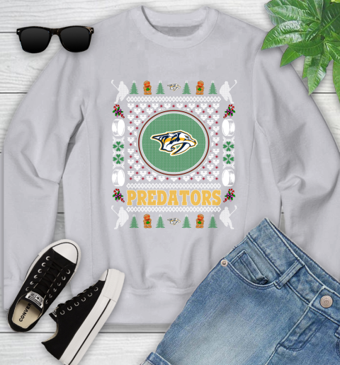 Nashville Predators Merry Christmas NHL Hockey Loyal Fan Ugly Shirt 117